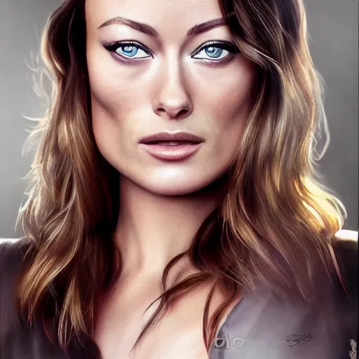 Prompt: photo of Olivia Wilde n in the style of stefan kostic, realistic, sharp focus, 8k high definition, insanely detailed, intricate, elegant, art by David Cronenberg and stanley lau and artgerm
