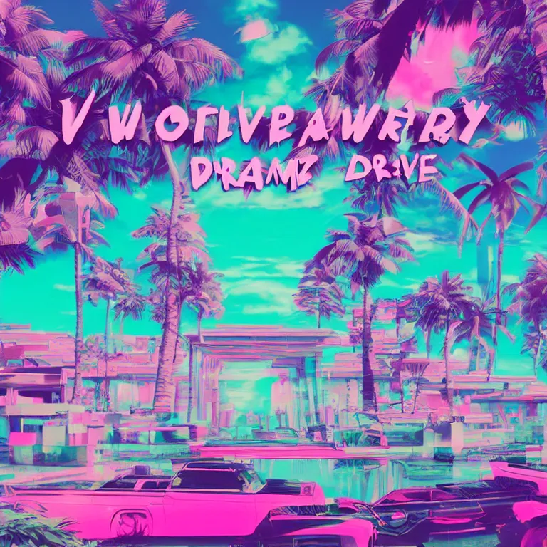 Prompt: vaporwave dreams