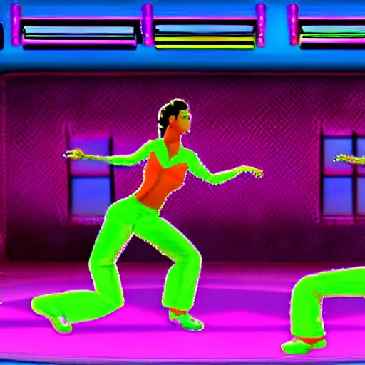 Image similar to Bust A Groove - the most realistic dance game ever created for the funked-up PlayStation generation