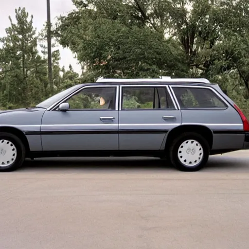 Prompt: 1990 9-passenger station wagon