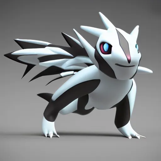 Prompt: rare photo of futuristic pokemon, vray, 5 5 mm