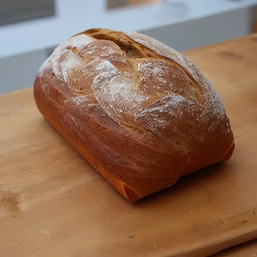 Prompt: bread in the shape of a poo