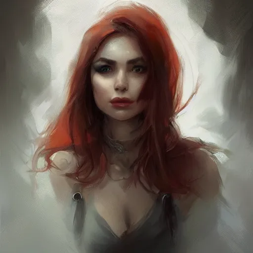 Prompt: marisol pepa flores, face portrait, elegant, fantasy, hd shot, digital portrait, beautiful, artstation, comic style, by artgerm, guy denning, jakub rozalski, magali villeneuve and charlie bowater