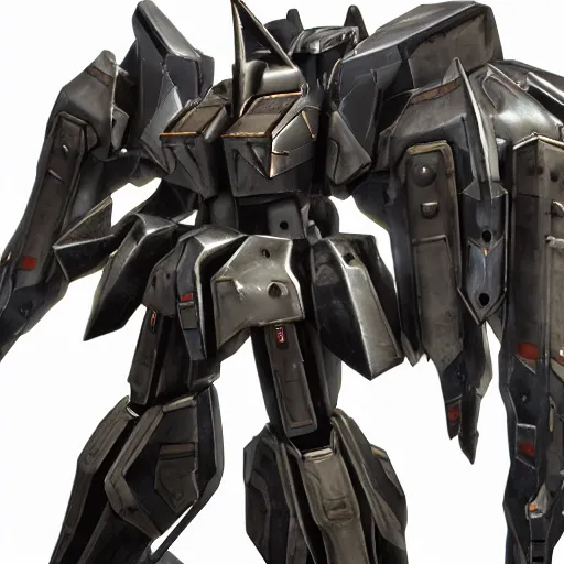 Image similar to cinematic still in ps 5 armoredcore 6, one slim full body ornate armored core by fujioka kenki and by mamoru nagano,