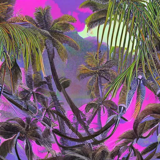 🌴🌌!! Hyper detailed, digital painting, | Stable Diffusion | OpenArt