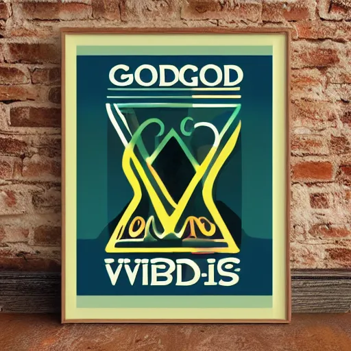 Image similar to good vibes poster