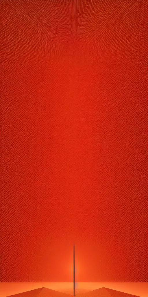 Prompt: orange red gradient wallpaper, ultrafine highly detailed hyper colorful illustration, sharp focus, unreal engine highly rendered, global illumination, radiant light, intricate and detailed environment