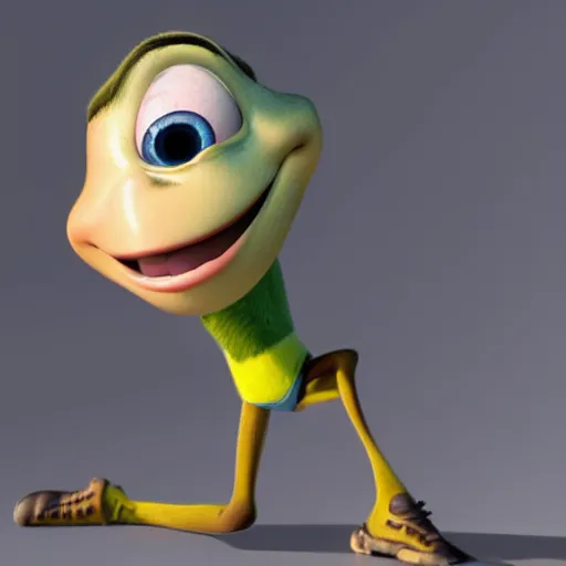 Prompt: new pixar character, highly detailed, extremely high quality, hd, 4 k, 8 k, professional photographer, 4 0 mp, lifelike, top - rated, award winning, cinematic, realistic, detailed lighting, detailed shadows, sharp, no blur, edited, corrected, trending