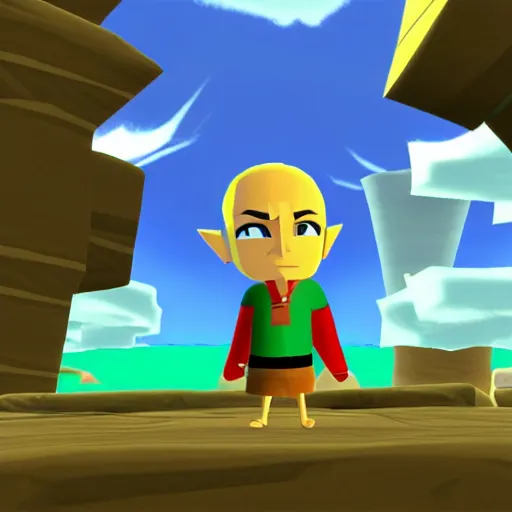 Image similar to Mike Ehrmantraut in Zelda the Wind Waker