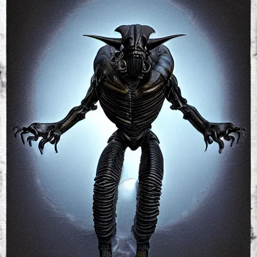 Image similar to miniaturine of xenomorph