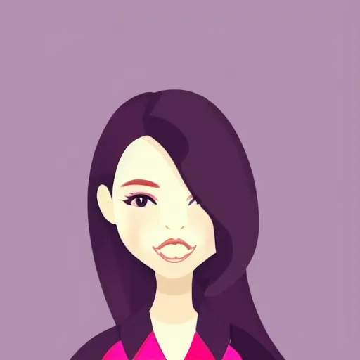 Image similar to a cute career girl,very detailed,vector art,created by adobe illustrator,trending on pixta.jp