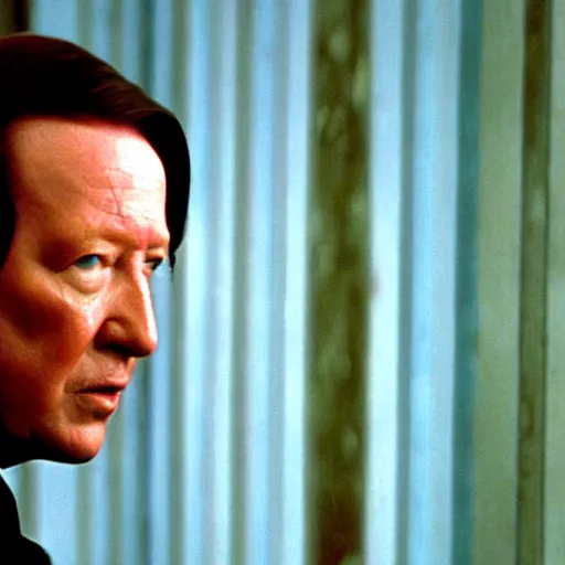 Image similar to film still of Charlie Haughey in the Matrix