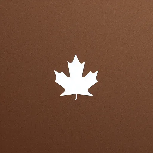 Image similar to maple leaf moose logo, graphic design, best logo, simple art