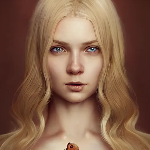 Image similar to epic action shot of beautiful scandinavian woman with symmetrical face stunning eyes and long blonde hair happy laughing, weta disney pixar, hi - fructose, decadent highly - detailed digital painting, golden ratio, octane render, artstation, cinematic composition, smooth, sharp focus, artgerm, mucha, loish, wlop hdr