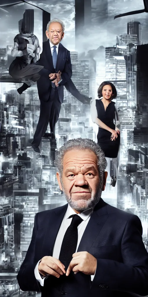 Prompt: alan sugar turning into an advert, the apprentice, hyperdetailed, 8 k