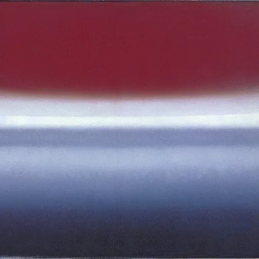 Image similar to the abstract painting'arctic void ', by caspar david friedrich, by rothko