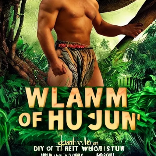 Prompt: william washtisu god of the jungle