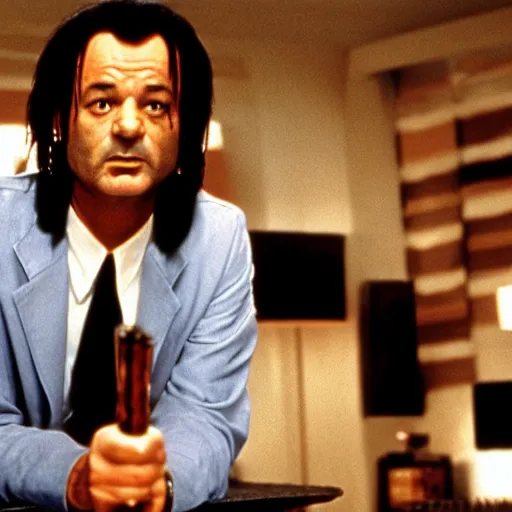 Image similar to bill murray in pulp fiction