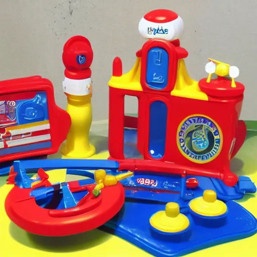 Prompt: September 11 fisher price kit