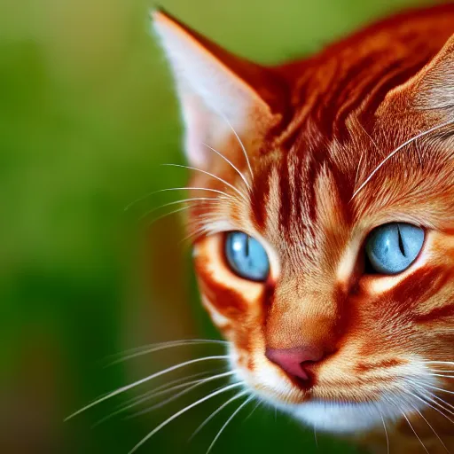 Image similar to red tabby cat high resolution 4 k wallpaper