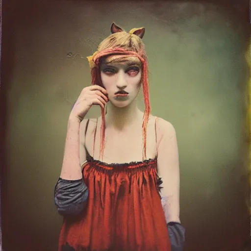 kodak portra 4 0 0, wetplate, photo of a surreal artsy, Stable Diffusion