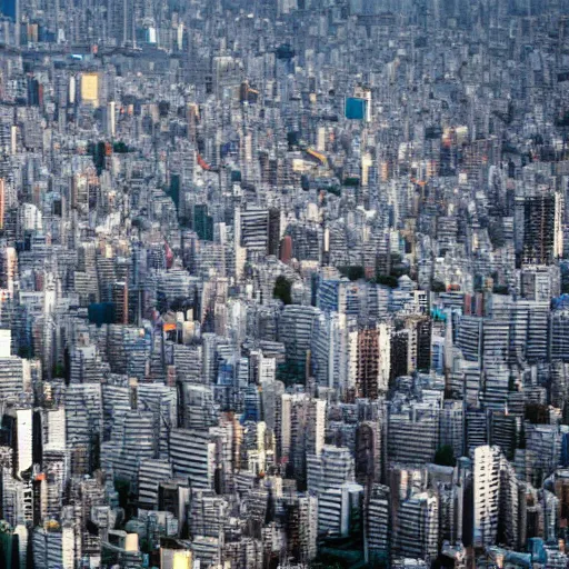 Image similar to It's dying in Japan, 4k city