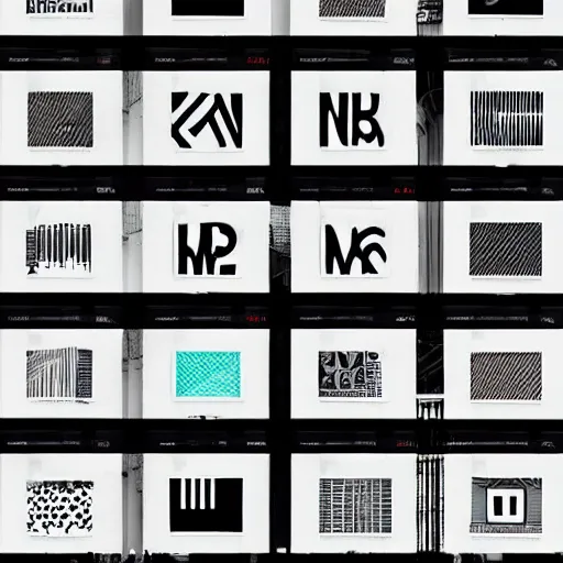 Prompt: graphic design by Michael Bierut, trending on Behance