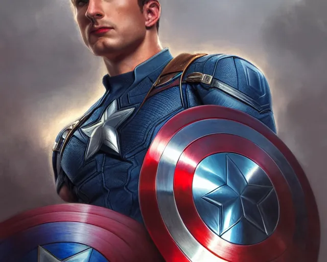 Prompt: photography of captain america driving a sports car, deep focus, d & d, fantasy, intricate, elegant, highly detailed, digital painting, artstation, concept art, matte, sharp focus, illustration, hearthstone, art by artgerm and greg rutkowski and alphonse mucha