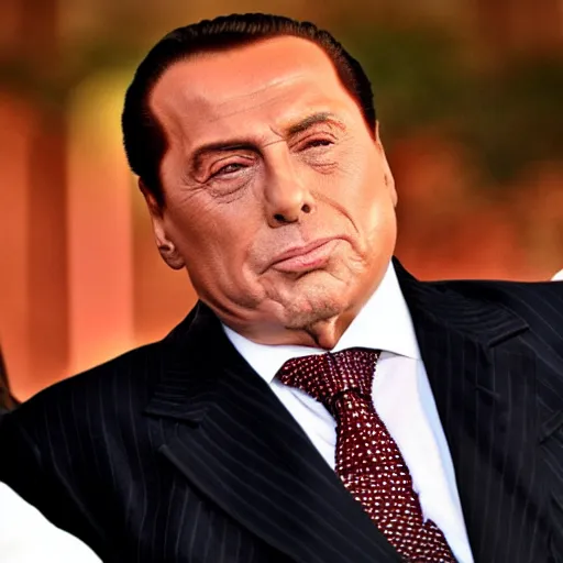 Image similar to obese Silvio berlusconi