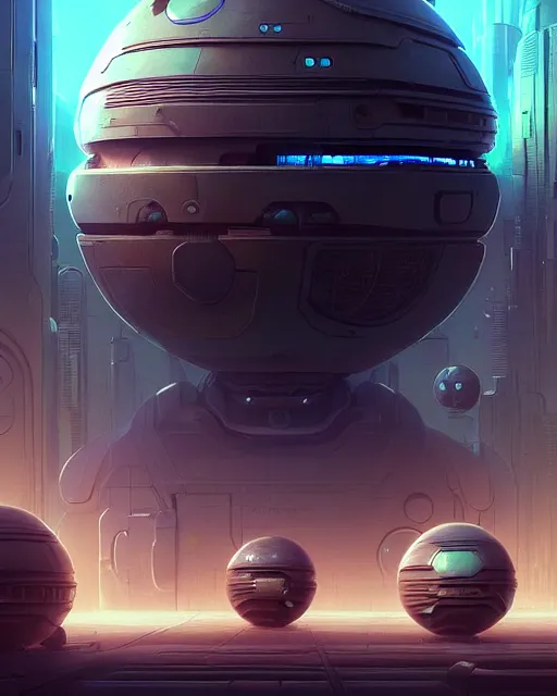 Prompt: Full shot of a spaceship defined factory features, intricate abstract. Fusion reactor spheres. cyberpunk, symmetrical design features. By Richard Corben By Ruan Jia and Artgerm and Range Murata and WLOP and Ross Tran and William-Adolphe Bouguereau and Beeple. Key Art. Fantasy Illustration. award winning, Artstation, intricate details, realistic, Hyperdetailed, 8k resolution.