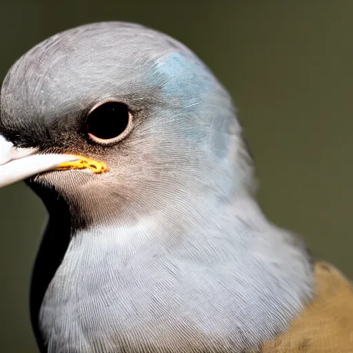 Image similar to quizzical bird stares ponderously at camera