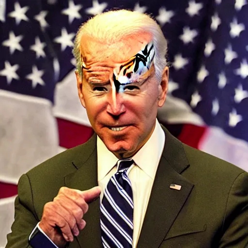 Prompt: Joe Biden is a dragon