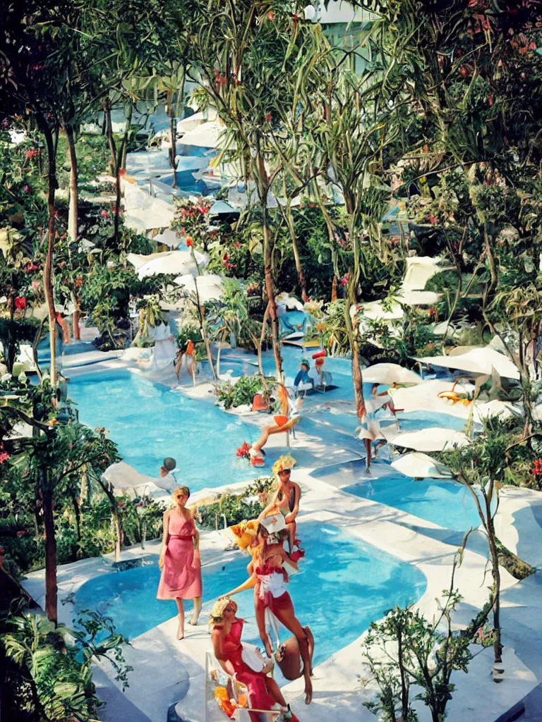 Prompt: by slim aarons, by kechun zhang