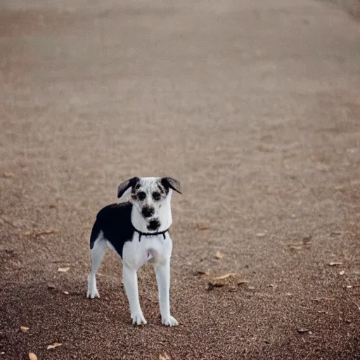 Prompt: a dog contemplating the meaning of life