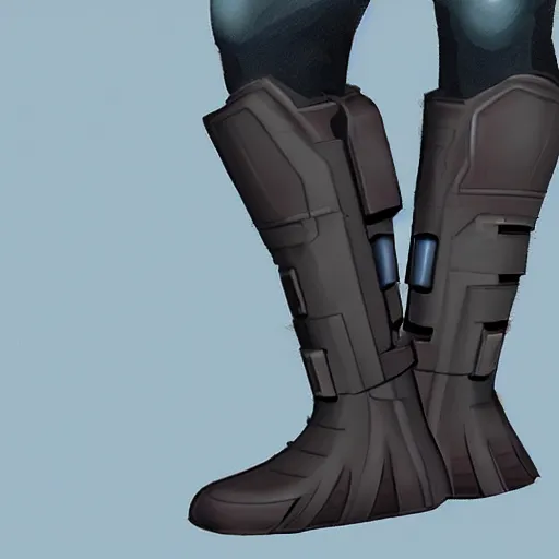 Image similar to hover boots, science fiction concept art