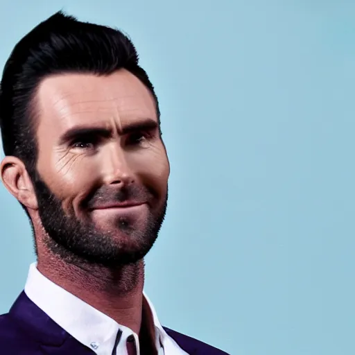 Prompt: adam levine as an anime protagonist, studio trigger