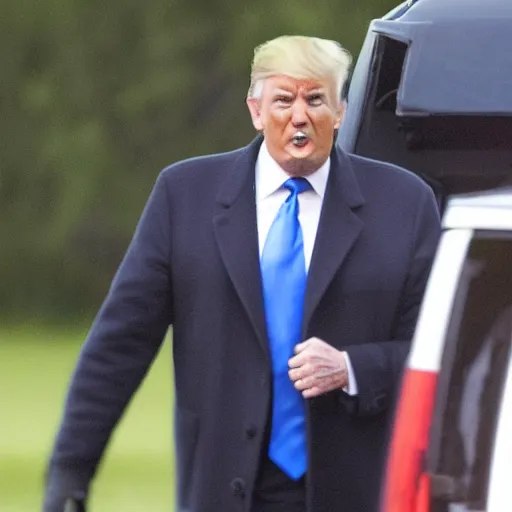 News Still Of Donald Trump Being Arrested At Mar-a-lago | Stable ...