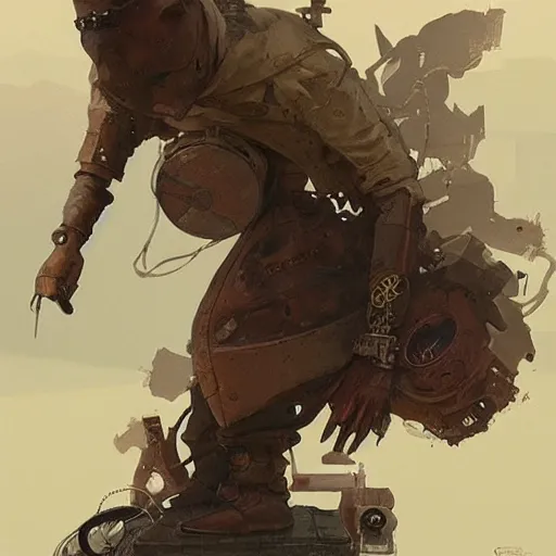 Prompt: sneaker, steampunk, sculpture, concept art, smooth, sharp focus, illustration, greg rutkowski