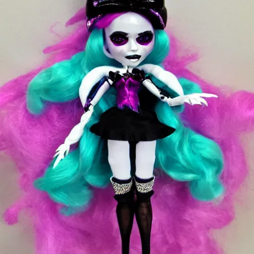 Image similar to monster high haunt couture doll, hd, cute,.