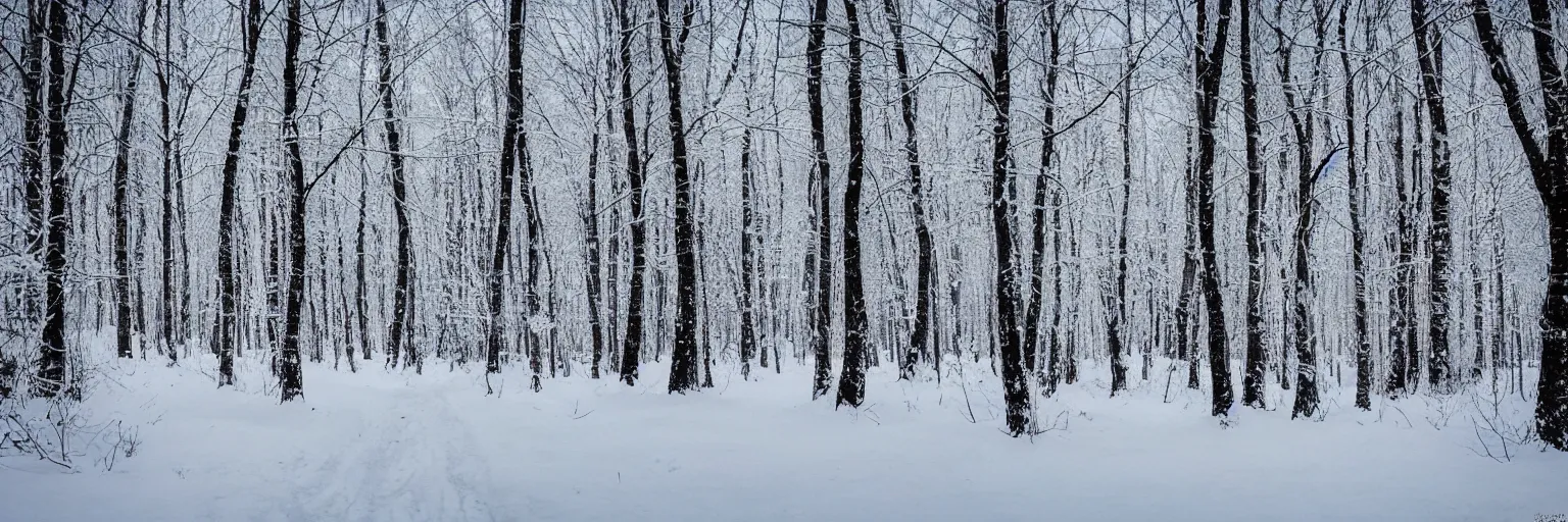 Image similar to russian snowy woodlands