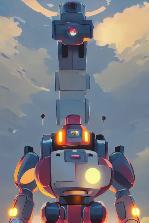 Image similar to metabots medabots medarotto medarot robot minimalist comics, behance hd by jesper ejsing, by rhads, makoto shinkai and lois van baarle, ilya kuvshinov, rossdraws global illumination ray tracing hdr radiating a glowing aura