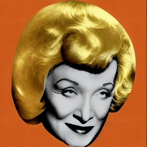 Image similar to a flat icon of marlene dietrich