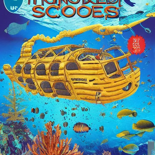 Image similar to Underwater Shipwreck of the Magic Schoolbus, cover of National Geographic