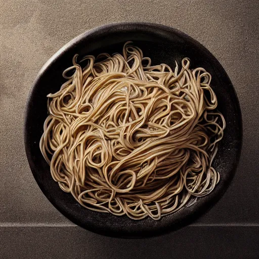 a bowl of delicious black bean noodles, realistic, 8 | Stable Diffusion ...