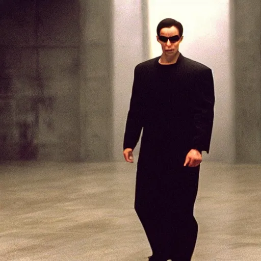 Image similar to ian malcom in matrix