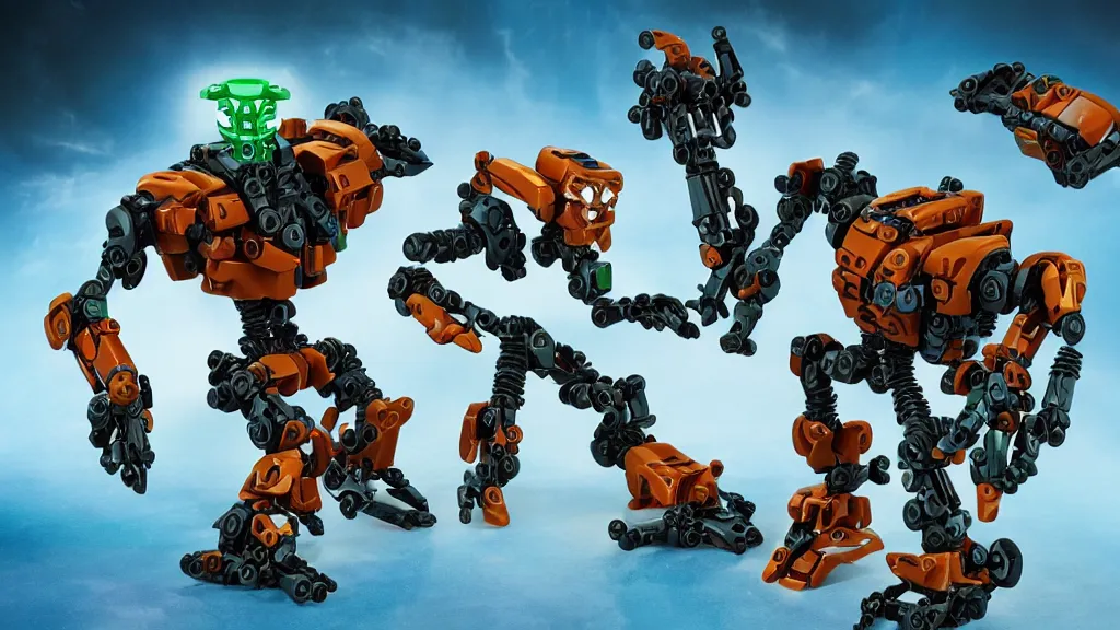 Prompt: new Bionicle sets promo 2022