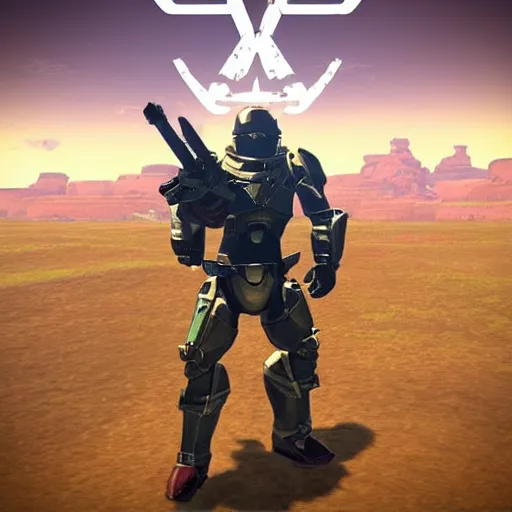 Image similar to “ODST rookie in LOZ: BOTW”