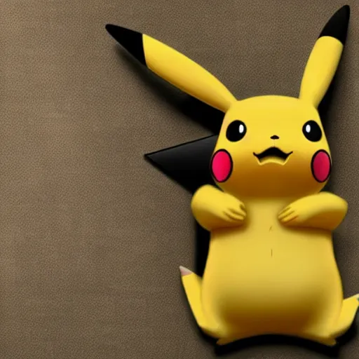 Image similar to a stunning photograph of a pikachu wearing a cape, 8 k hd, incredibly detailed