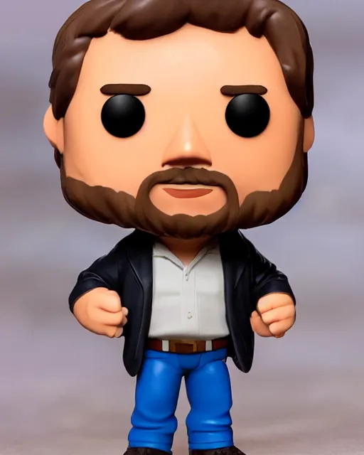 Image similar to A Tim Allen the Toolman Funko Pop. Photographic, photography