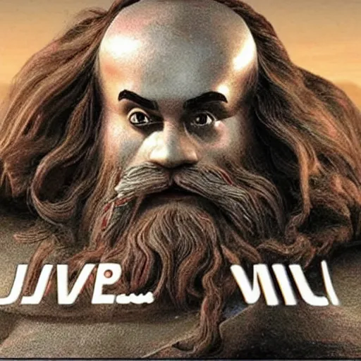 Image similar to screenshot taken from the movie gulliver travel, dwarves are demonic robots, high detailed, smooth draw, retrofuturism, created by michaelangelo.